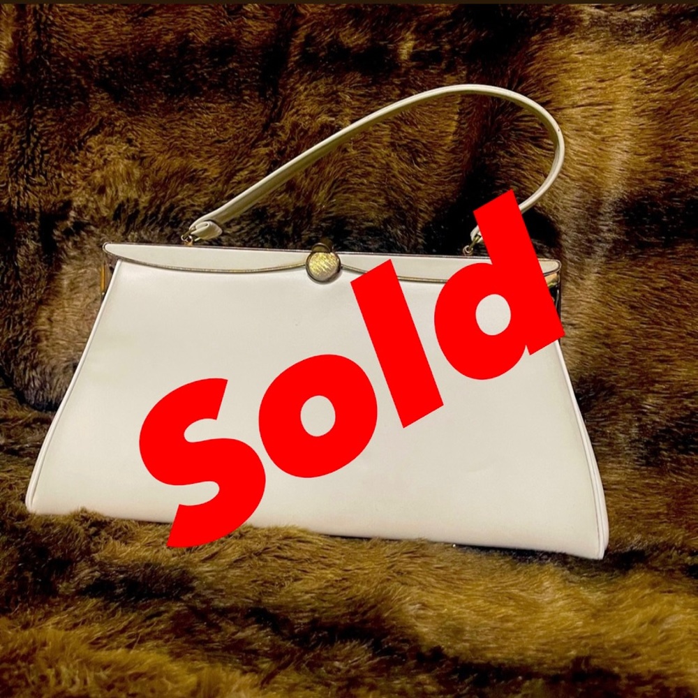 Vintage Cream Vendi Hand bag